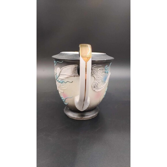 Vintage DragonWare Porcelain Teapot Handpainted Japanese Moriage - Picture 7 of 14